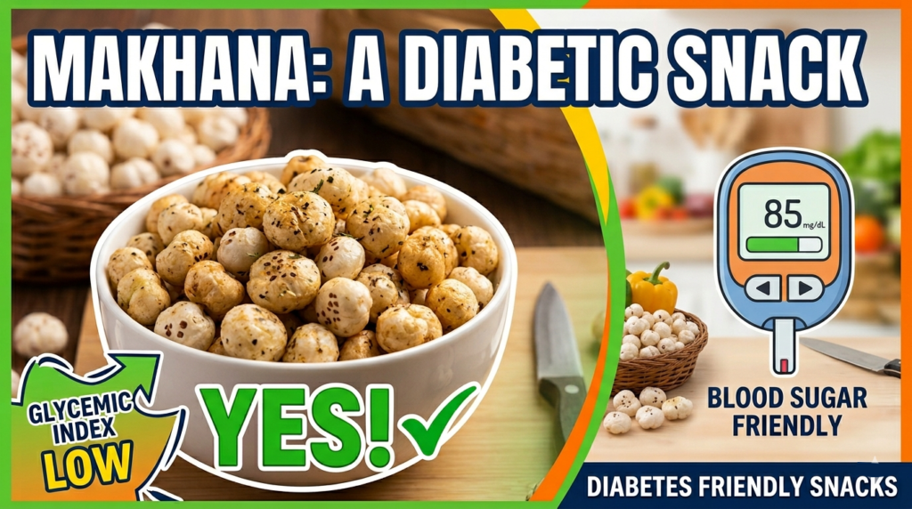 Graihill-Can diabetics eat makhana?