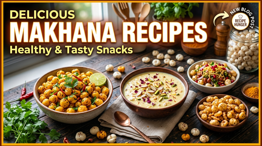 Grainhill makhana Recipes
